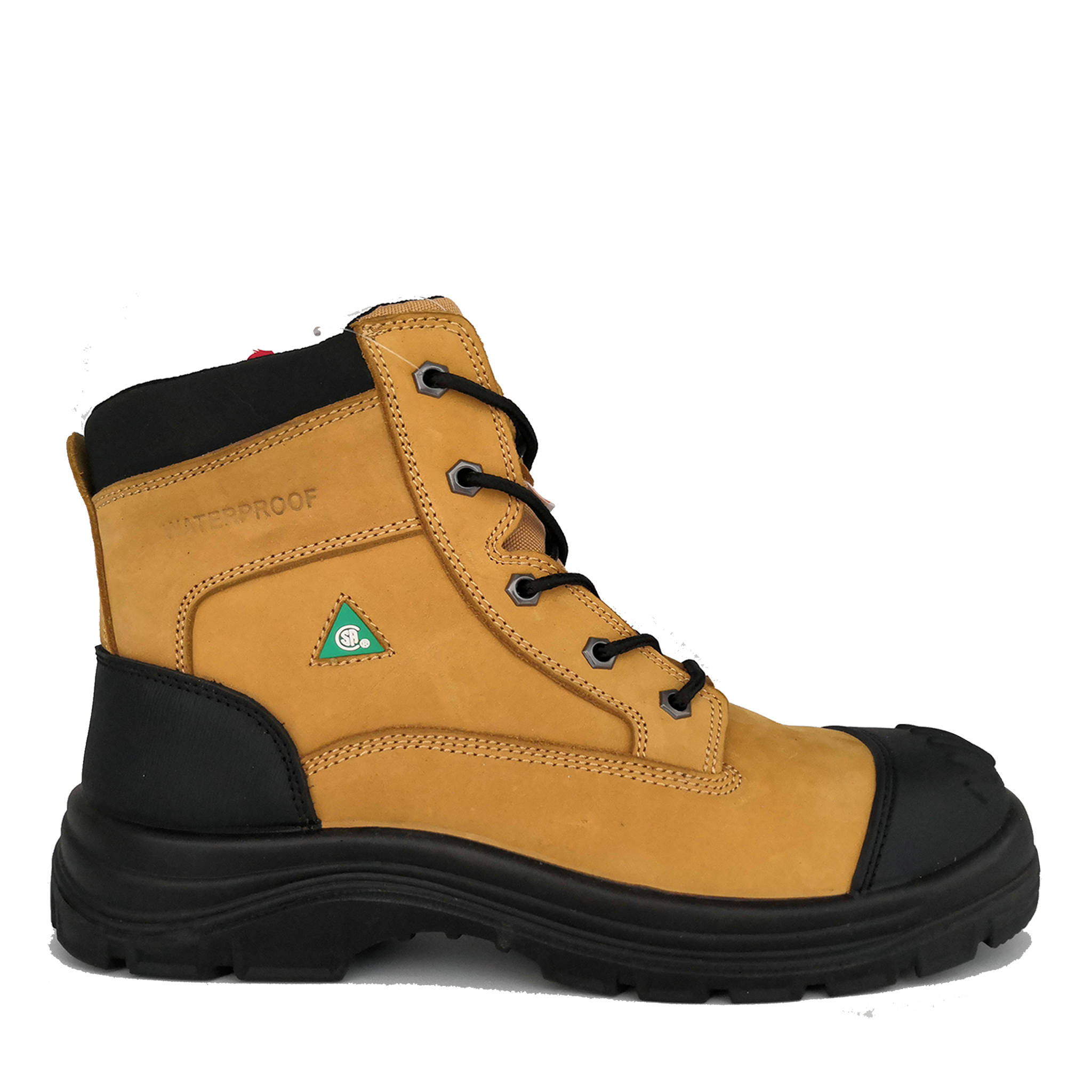 Tiger Safety Men's 6" Waterproof Steel Toe Work Boot